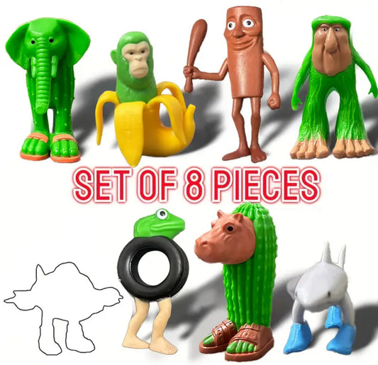 Italian Brainrot Figuren 8 Stück