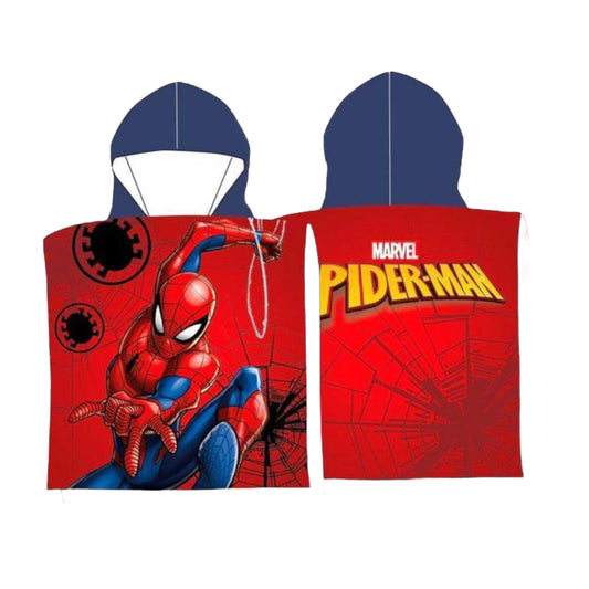 Spiderman Kinder Badeponcho