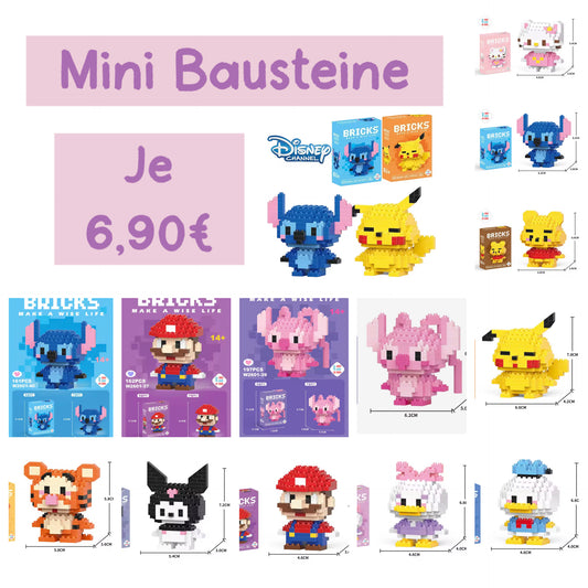 Bricks Mini Bausteine Set