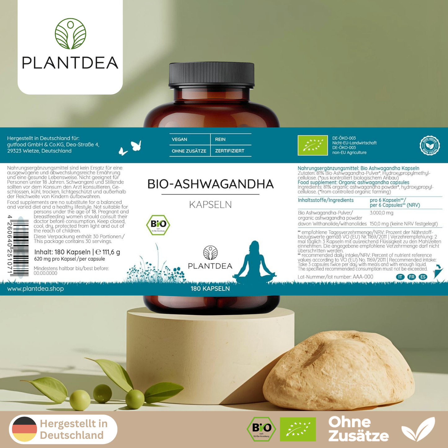 Bio Ashwagandha Kapseln